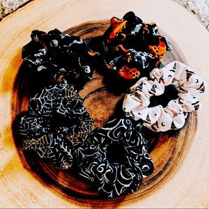Halloween homemade Scrunchies
